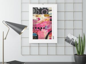 Wall Calendar - Abstract Art (2023)